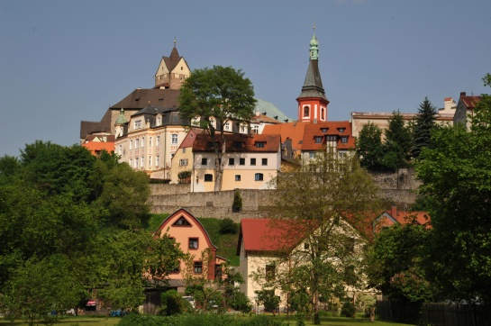 Loket - hrad, město