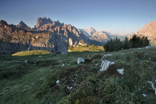 Itálie  -  Dolomity -  Národní park Tre Cime