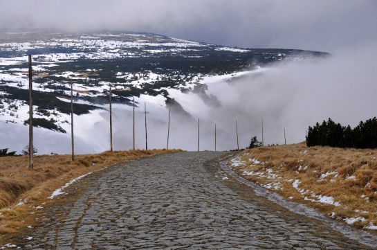 Cesta z hor - Krkonoše