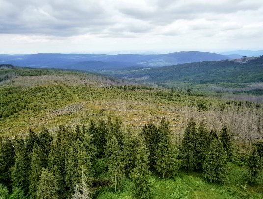 Poledník a Prášilské jezero