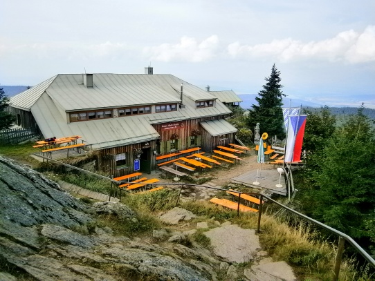 Velký Ostrý „Grosser Osser“ a Malý Ostrý  „Kleiner Osser“ 