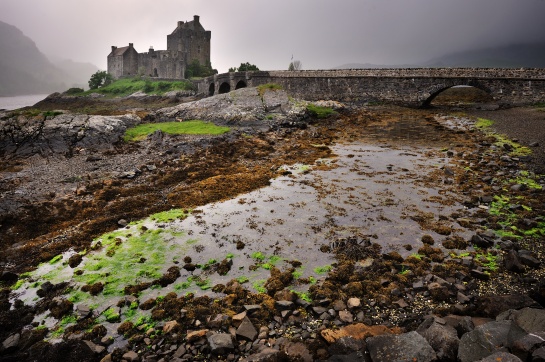 SKOTSKO - hrad EILAIN DONAN CASTLE