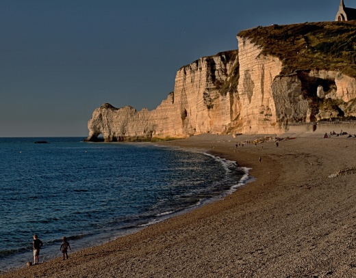 Alabastrové pobřeží u Etretat