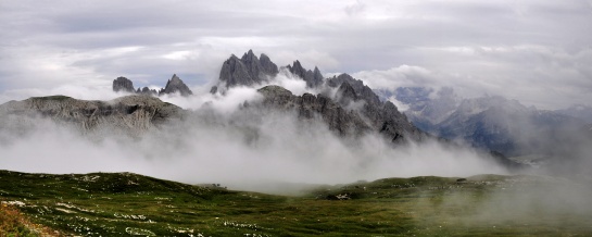 Ráno pod  Tre Cime Di Lavaredo