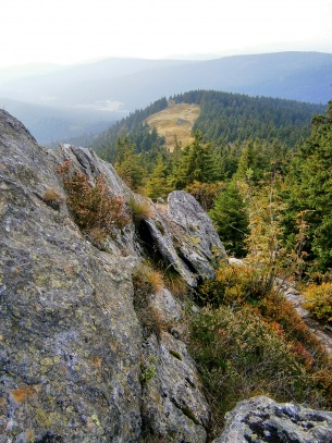 Malý Ostrý/ „Kleiner Osser“ (1266 m n.m.)