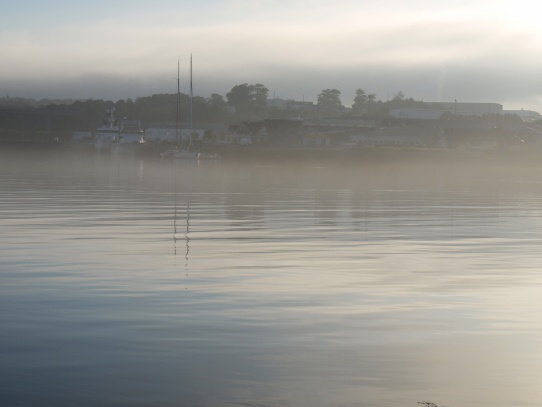 ranní přístav Concarneau Citadela