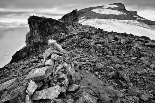 NORSKO - nejvyšší horu Skandinávie - Galdhøpiggen (2469m)