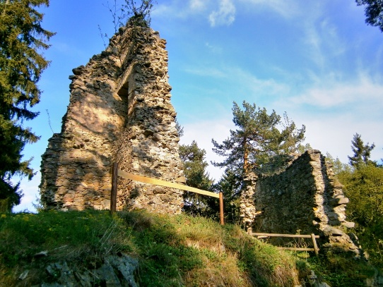 Zřícenina hradu Louzek