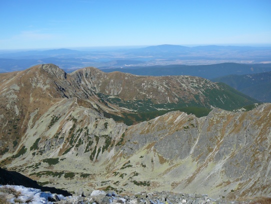 východní panorama Roháčů z Pacholy