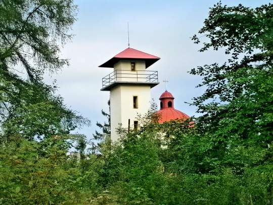 Rozhledna na Mařském vrchu u Vimperka