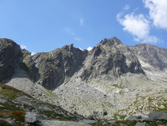 Priečne sedlo a Široká veža