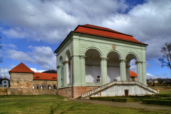 Jičín, Valdštejnská lodžie