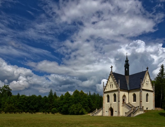 Schwarzenberská hrobka u zámku Orlík