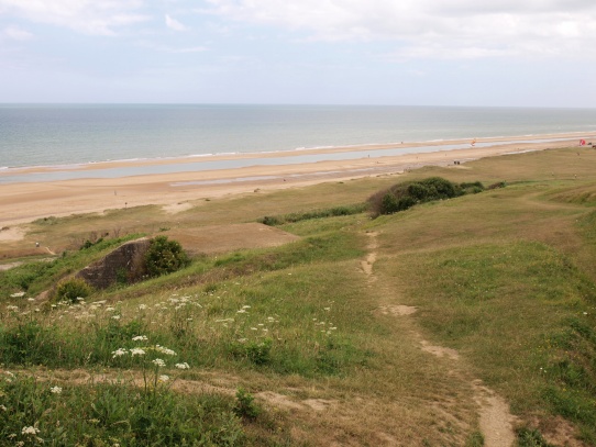 Pláž Omaha -  muzeum Arromanches