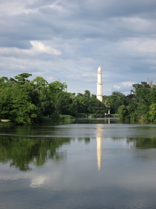 Minaret v Lednicko-valtickém areálu