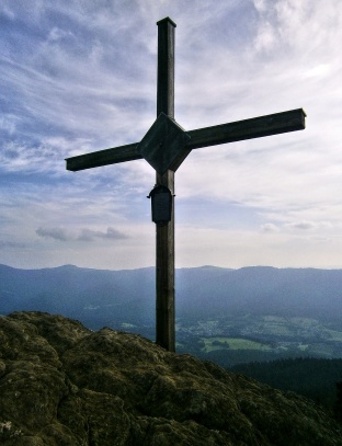 Velký Ostrý „Grosser Osser“ a Malý Ostrý  „Kleiner Osser“ 