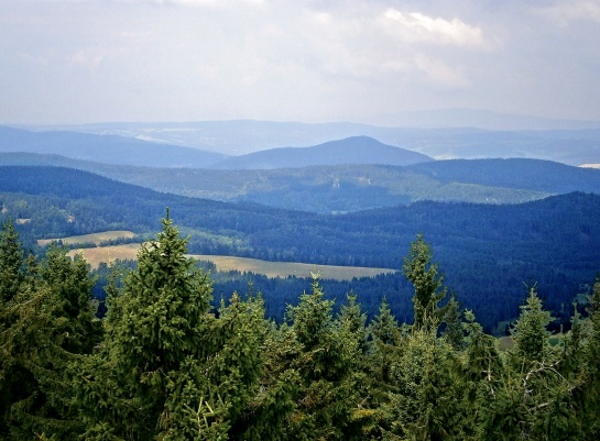 Rozhledna Sternsteinwarte v Horním Rakousku