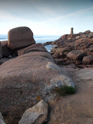 Cote de Granit Rose -růžové pobřeží