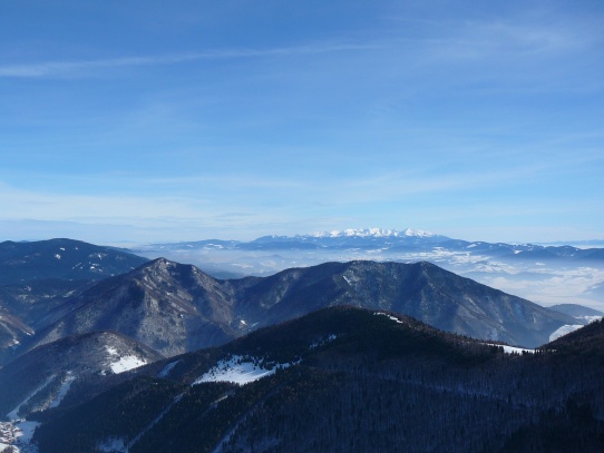 Tatry z Rozsutce