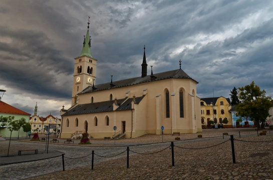 Kašperské hory , náměstí Šumava