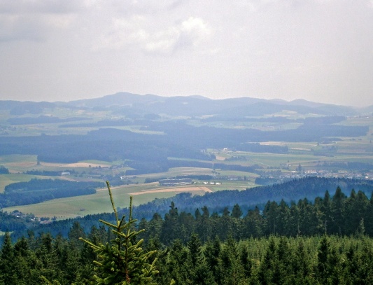 Rozhledna Sternsteinwarte v Horním Rakousku