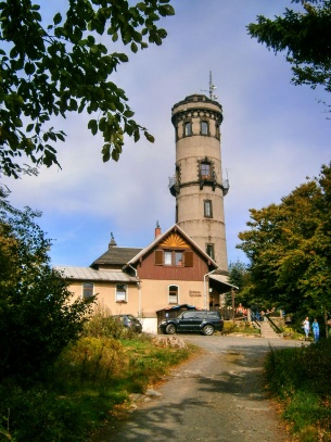 Rozhledna na Hvozdu