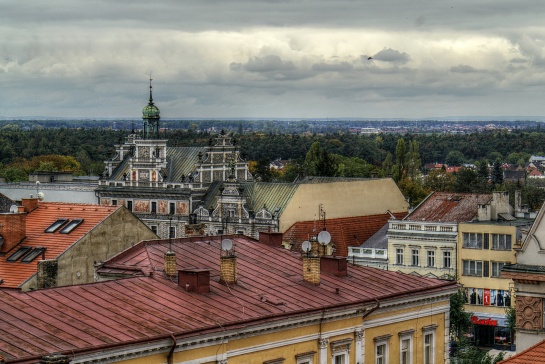 Kolín - pohled na budovu radnice