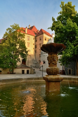 Český Krumlov, městská památková rezervace zapsaná na seznamu světového dědictví UNESCO