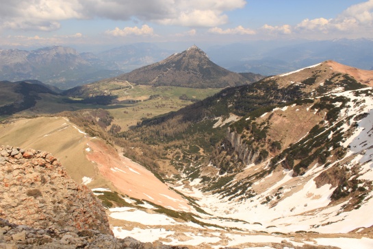 Pohled z vrcholu Monte Cornetto