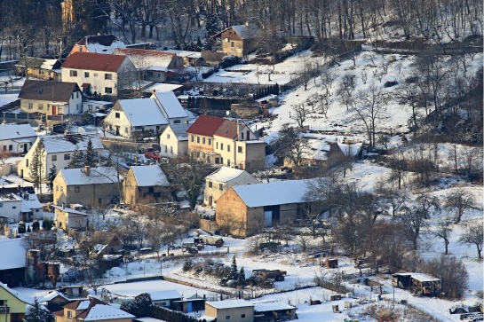 Zřícenina hradu Ostrý u Milešova