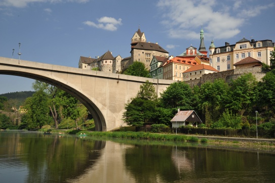 Loket - hrad, město