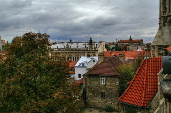 Kolín - pohled na starou školu