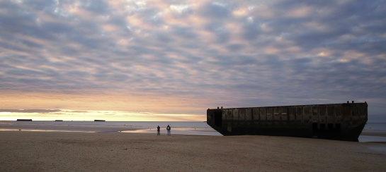 Pláž Omaha -  muzeum Arromanches