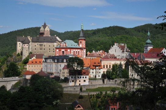 Loket - hrad, město