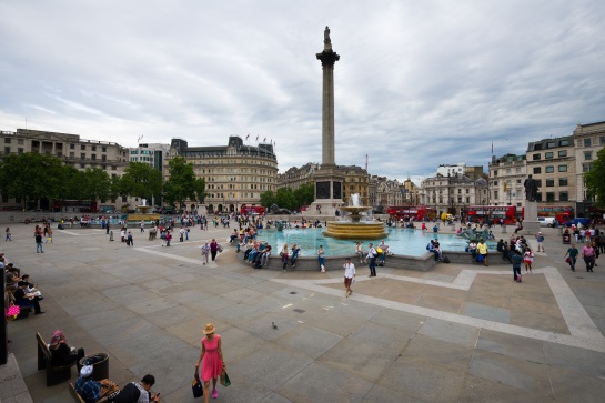 LONDÝN - Trafalgar square