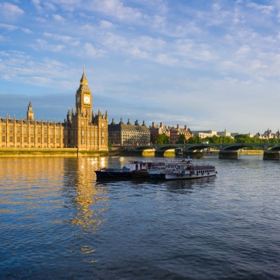 LONDÝN - BIG BEN, HOUSES OF PARLIAMENT