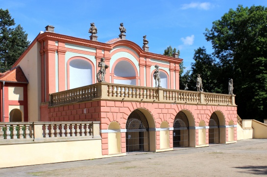 Sala terrena - Klášterec nad Ohří