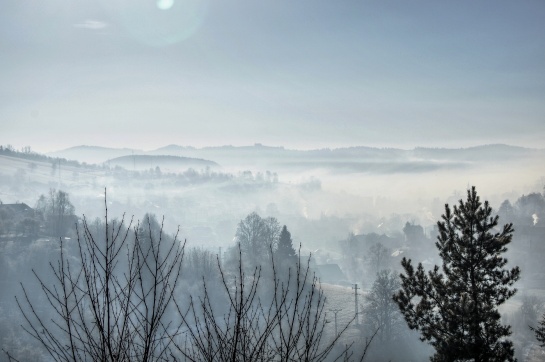 Čertovy skály, pohled na Lidečko