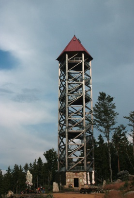 Rozhledna u Jakuba - Valtínov, Česká Kanada