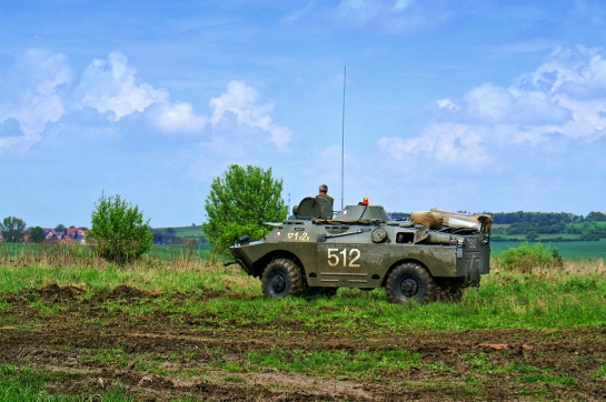 Vojenský veterán obrněný transportér