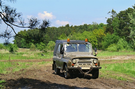 Vojenský veterán Uaz 469