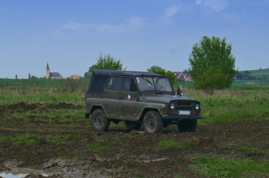 Vojenský veterán Uaz 469