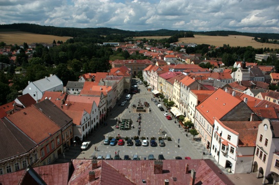 Slavonice - náměstí