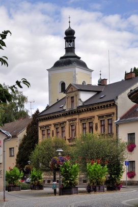 Věž kostela sv. Mikuláše - Turnov