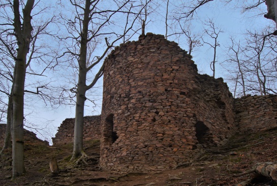 Zřícenina hradu Oheb