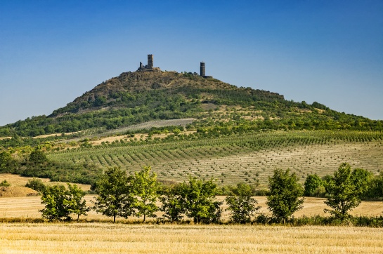 Státní hrad Házmburk  dominanta Českého středohoří