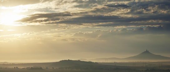 Okolní krajina hradu Hazmburk