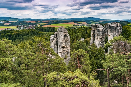 Vyhlídkové místo/Hruboskalsko/