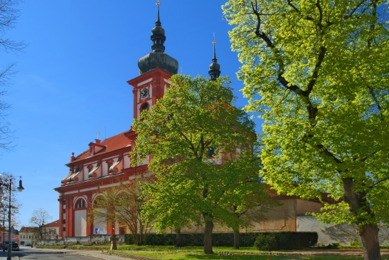 Stará Boleslav kostel Nanebevzetí Panny Marie