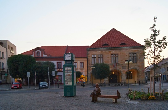 Nymburk, náměstí Přemyslovců, městská radnice